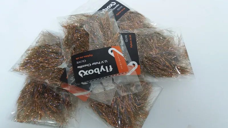 Flybox UV Polar Chenille in UV Olive